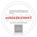 Siegel - Connoisseur Circle - Ausgezeichnet - Hotel am Wasser 2020